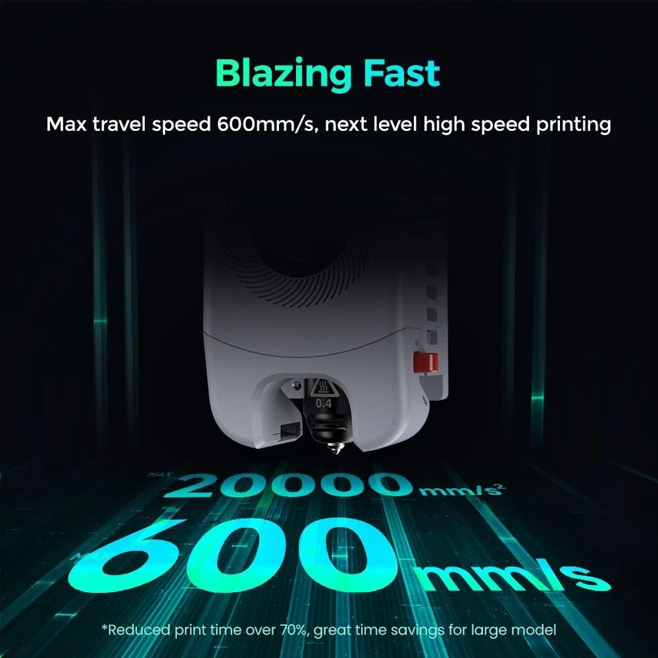 Flashforge Imprimante 3D Adventurer 5M Max 600mm/s AD5M Idéal pour Débutants EU - Image 3 of 4