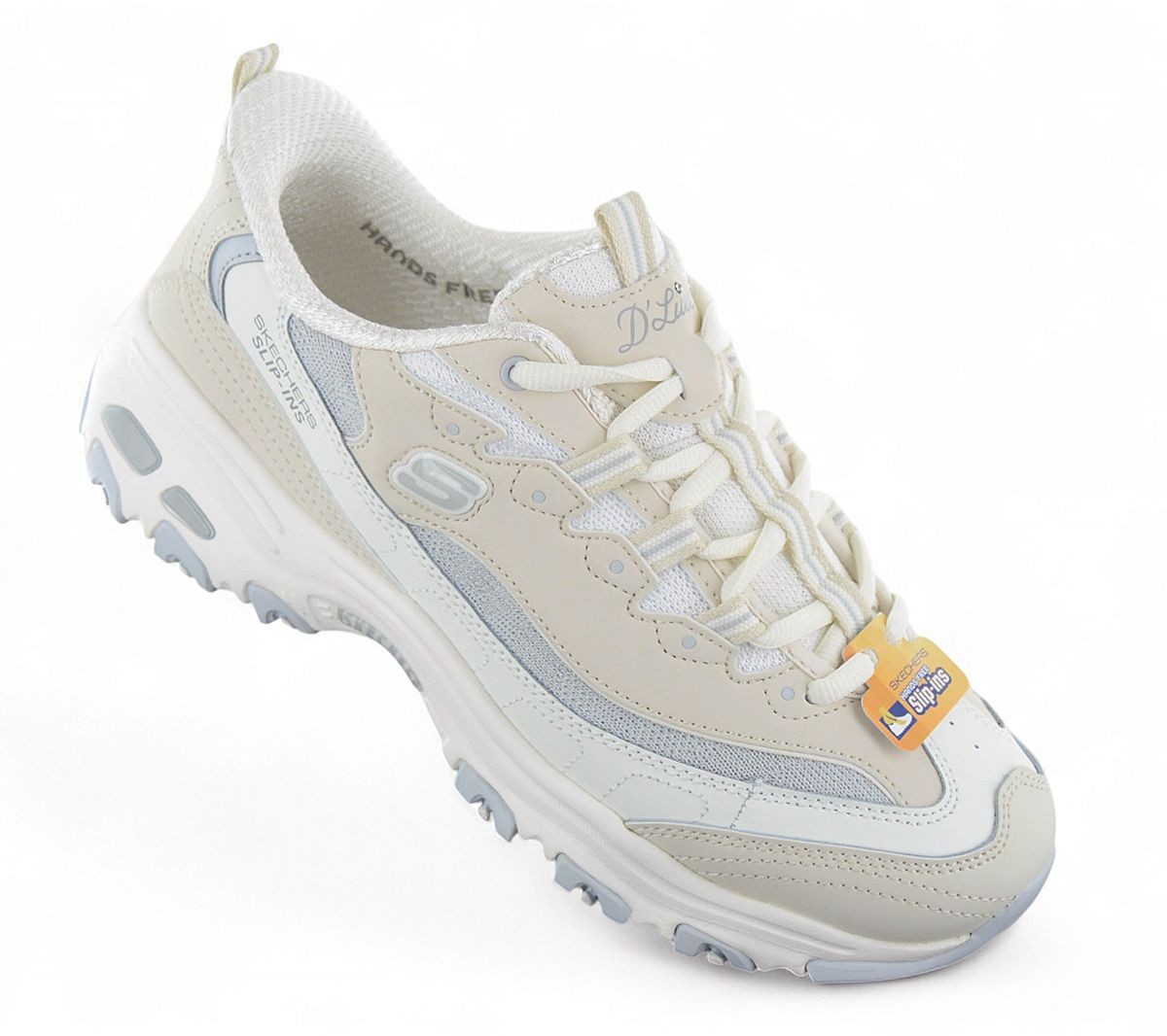 Skechers D Lites - Smooth Nostalgia - Hands Free Slip-Ins Shoes