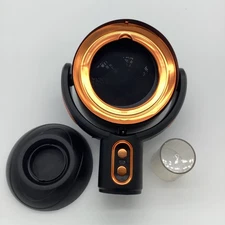 Anion Portable Mini Desktop Range Hood Purifier with 2 Speed Exhaust Fan