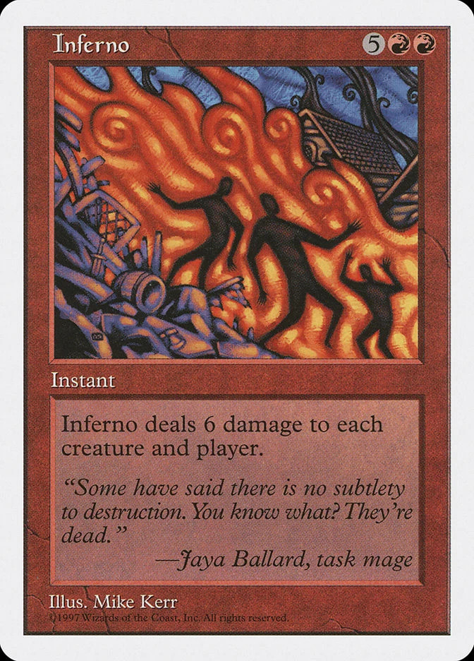 Inferno [Fifth Edition] Heavily Played