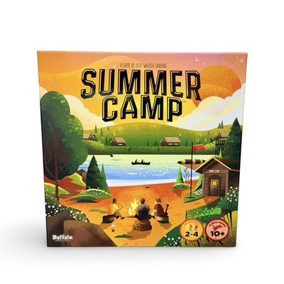 Summer Camp Board Game Buffalo Games 2-4 Players Ages 10+ New Sealed