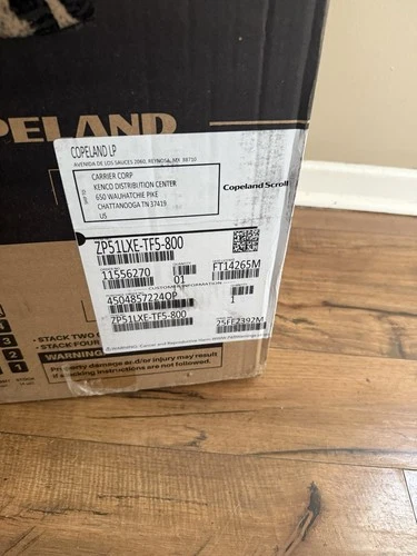 COPELAND COMPRESSOR ZP51LXE-TF5-800  51,000 BTU