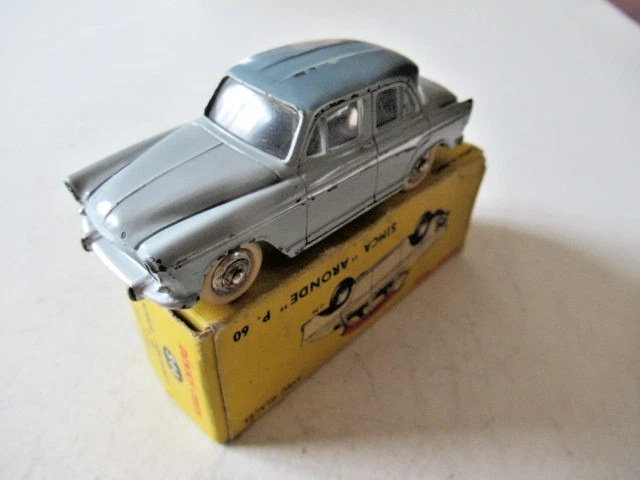 DINKY TOYS Ref 544 SIMCA ARONDE P60 + BOITE D'ORIGINE - Photo 2/4