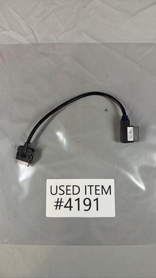 Audi MMI AMI 30 Pin iPod iPhone Cable 4F0051510K Multi Media Adapter