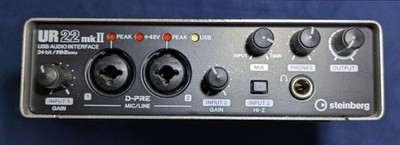 Steinberg UR22 MKII USB 2.0 Home Studio Audio Recording Interface #0003