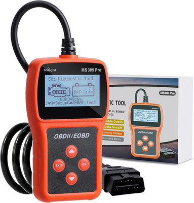 Ms309Pro Classic Universal OBD2 Scanner - Upgraded 2.4'' Screen Car Engine Fault