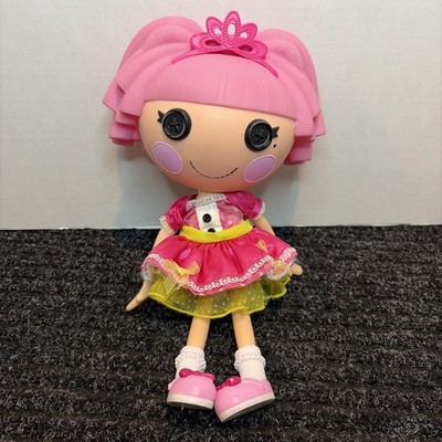 Lalaloopsy Jewel Sparkles Doll 12  MGAE 2009 Pink Hair Dress Shoes Tiara 03/13
