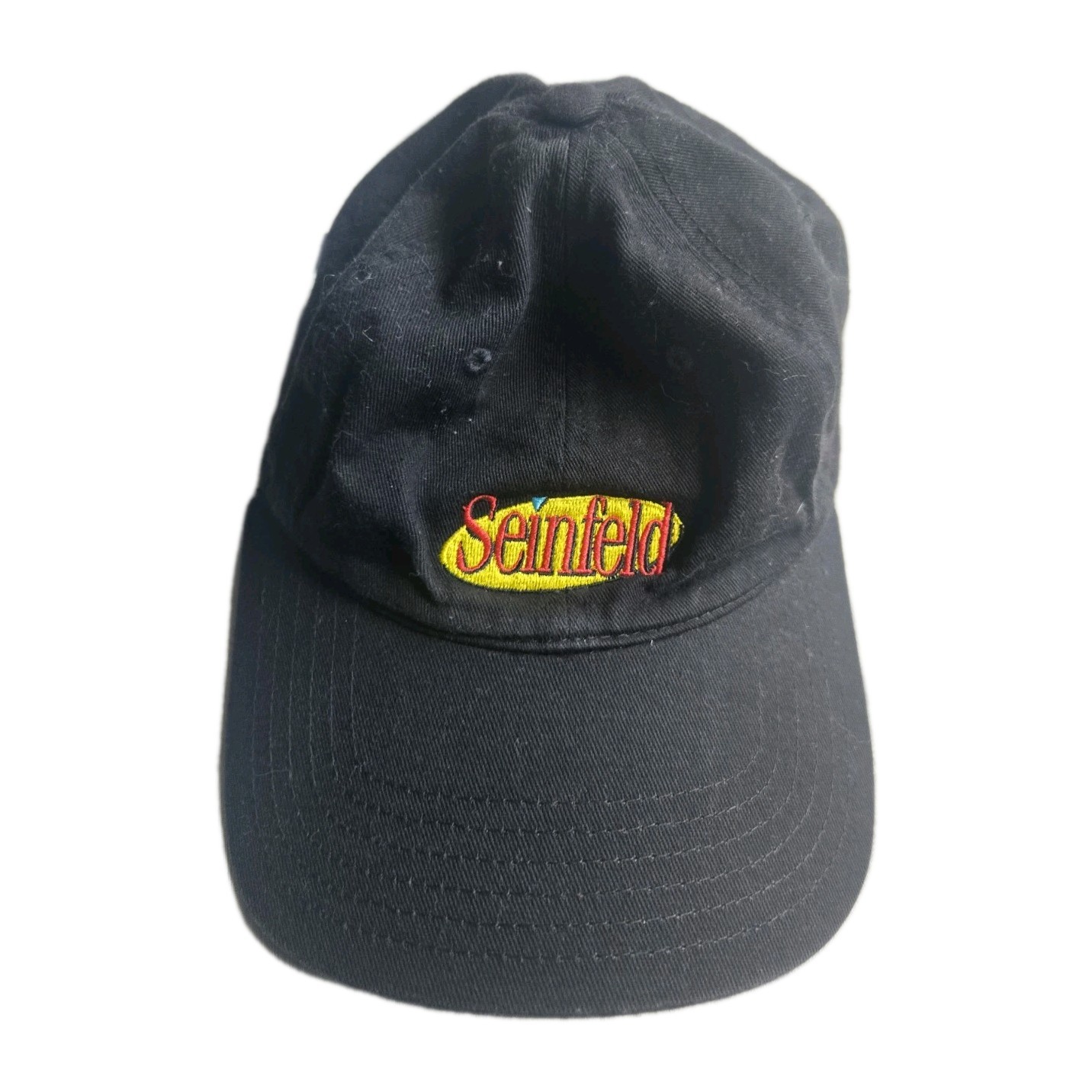 Seinfeld Black Adjustable cap Hat Officially Lice… - image 2