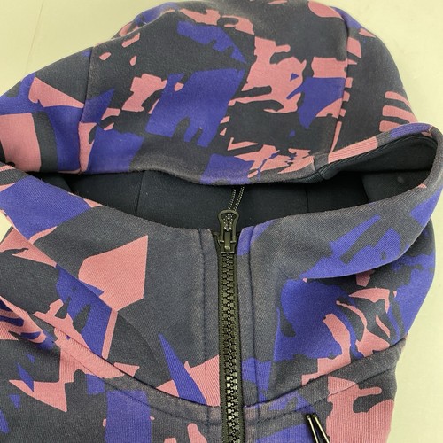Nike Sportswear Tech Fleece Men's Full-Zip Hoodie Patterned ,Style: DM6456-507 - Picture 10 of 10