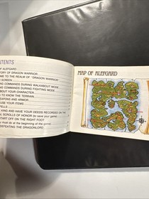 Dragon Warrior 1 Nintendo NES Instruction Booklet Manual Only Authentic 1989