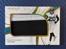 Jalen Ramsey 2019 Immaculate Game Used Worn Jumbo Jersey 8/10 Future HOFer