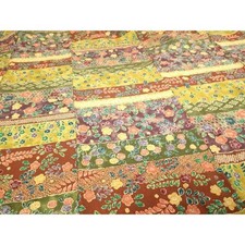 Heiwaya Kimono Small Pattern Flower Pure Silk High Quality Used Japan