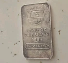 1981 - 1985 Engelhard .999 Fine Silver 1 oz Bar Individually Serial Numbered