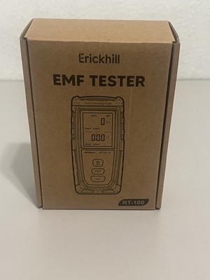 Erickhill Rechargeable EMF Tester Electromagnetic Radiation Tester   RT-100