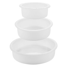 3 Deep Circle Silicone Molds for Resin, Large Resin Mold Glossy Deep round Molds