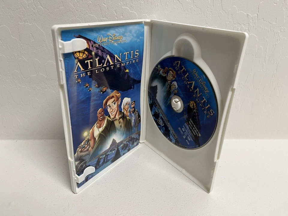 Atlantis: The Lost Empire (DVD, 2001) Complete w/ Insert Tested Very Good - Image 3 of 4