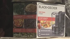 Black & Decker 1 Touch Chopper 1.5 Cup Capacity New In Box
