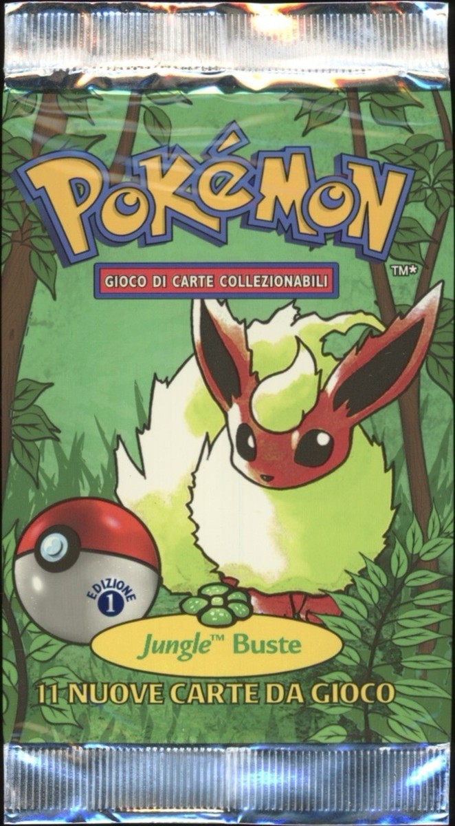 pokemon jungle booster box opening Jungle 1st Edition Booster Box – Loose Packs Trading Co main image 1