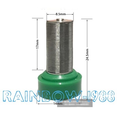 FOR Automatic spray gun flat mouth button nozzle stainless steel Filter mesh 80