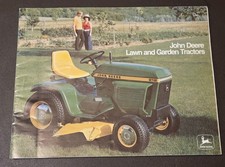 VINTAGE JOHN DEERE 100 200 300 400 Series LAWN & GARDEN TRACTOR BROCHURE 1976