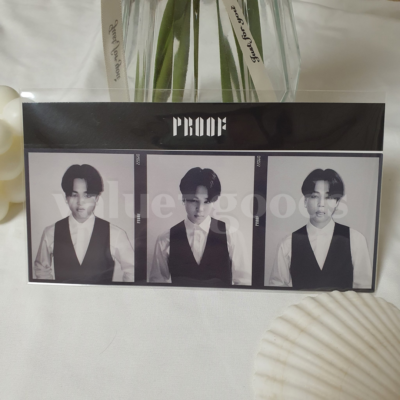 BTS JIMIN PROOF Weverse Shop Special Gift 3 Cut Photocard The art