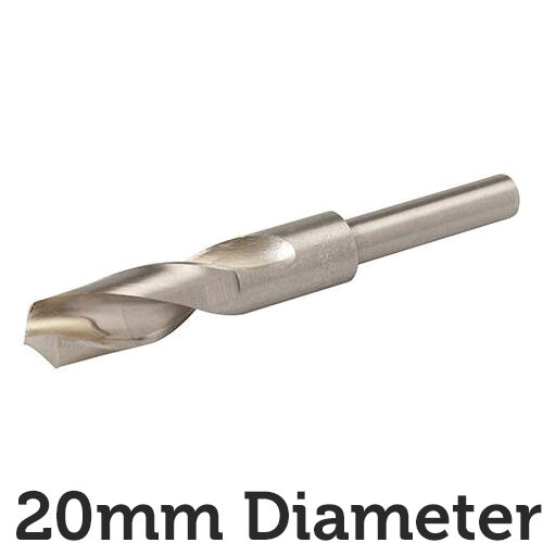 PRO 20mm Blacksmiths Drill Bit –12.5mm Shank-Metal Milling Sheet Steel Aluminium - Afbeelding 1 van 1