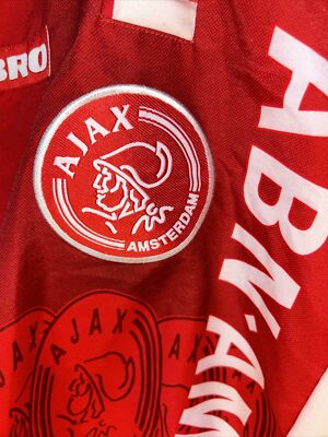 Umbro 97-98 AJAX Amsterdam Netherlands Home Soccer Football Jersey