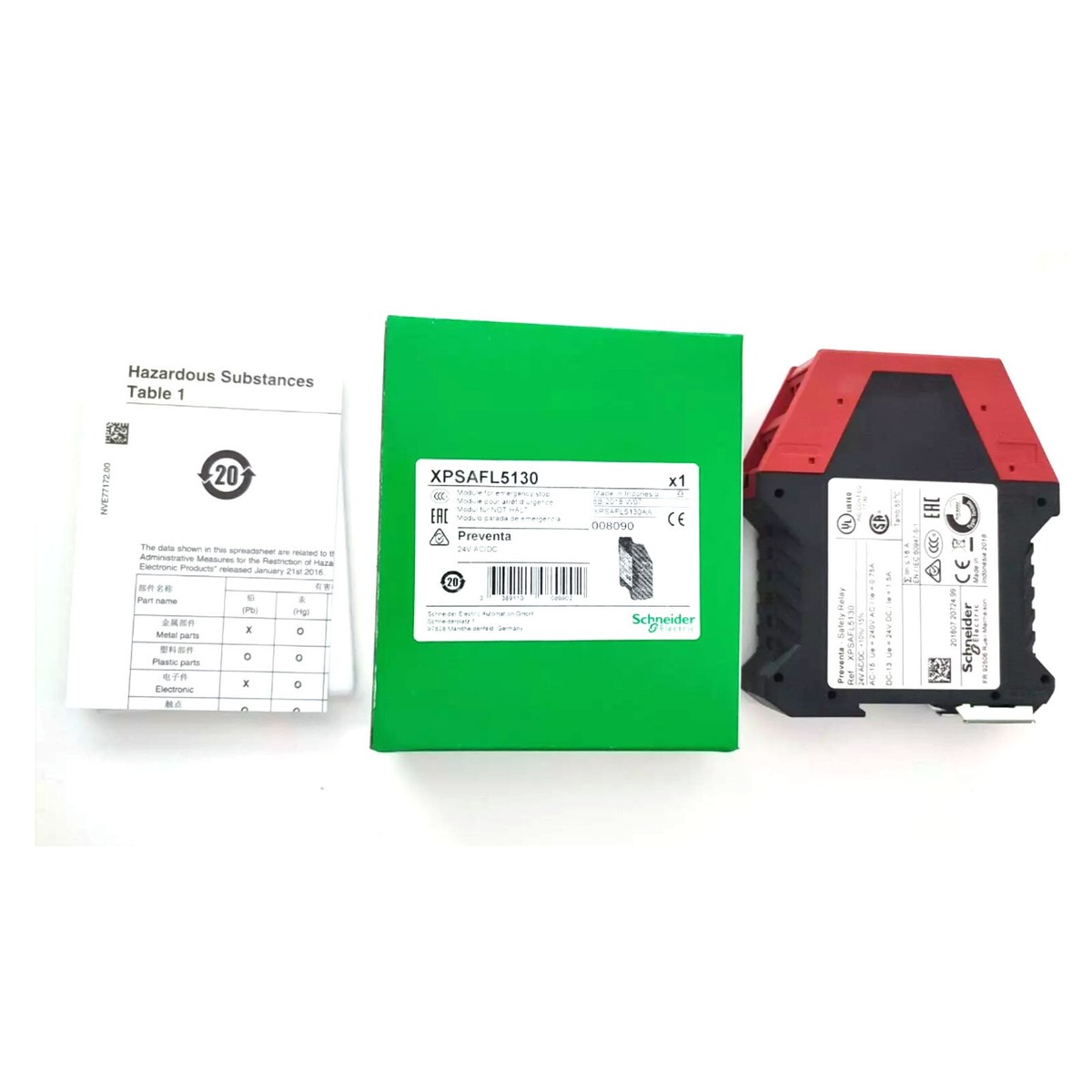 Install Brand New Schneider XPSAFL5130 Safety Relay | eBay