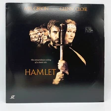 Hamlet 1990 Widescreen Laserdisc LD 12200 Mel Gibson Glenn Close LD WS 