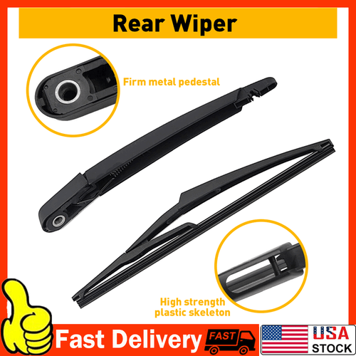 Juego de brazo y cuchillas limpiaparabrisas trasero para Nissan Rogue 2008 2009 2010 2011 2012 2013 nuevo - Imagen 17 de 17