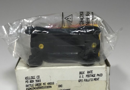 KELLOGG’S EGGO MATCH BOX YELLOW TRUCK ORIGINAL ADVERTISING DIE CAST METAL NIB - Picture 3 of 3