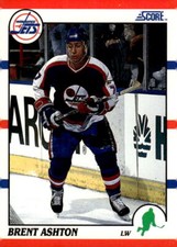 1990-91 Score American #31 Brent Ashton