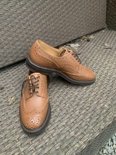 Trickers Durham Country Brogue Chestnut Sz 8 width 5 (UK F)New RRP £565 