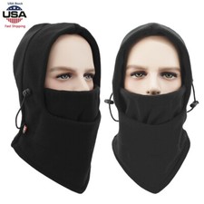 Winter Warm Fleece Sports Cap Balaclava Ski Bike Full Face Mask Neck Warmer Hat