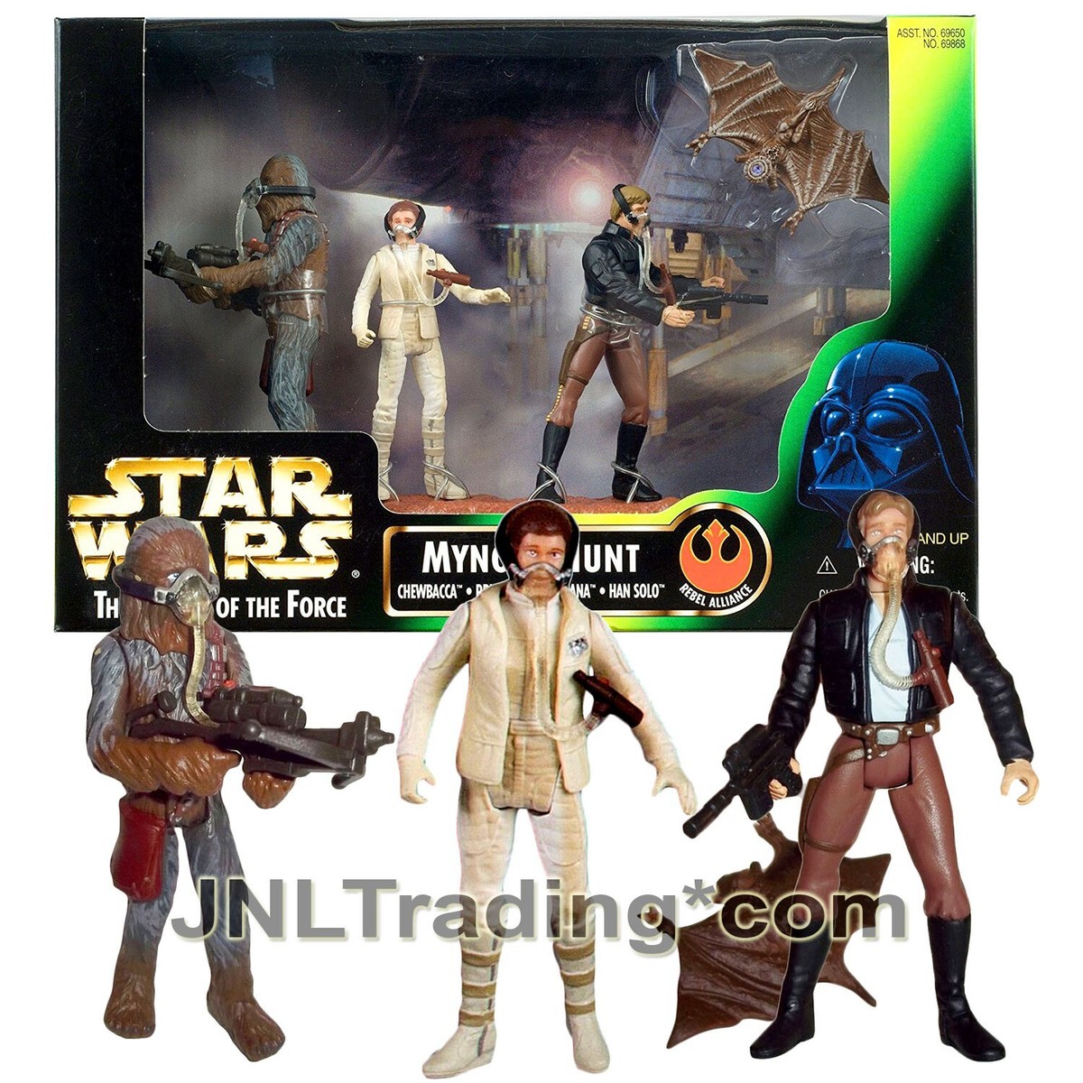 スターウォーズ フィギュア 10体 The Power of the Force 1998 Star Wars Power of the Force MYNOCK HUNT CHEWBACCA, LEIA