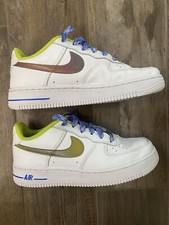 Nike Air Max White Youth Sz 5 Sneakers Shoes