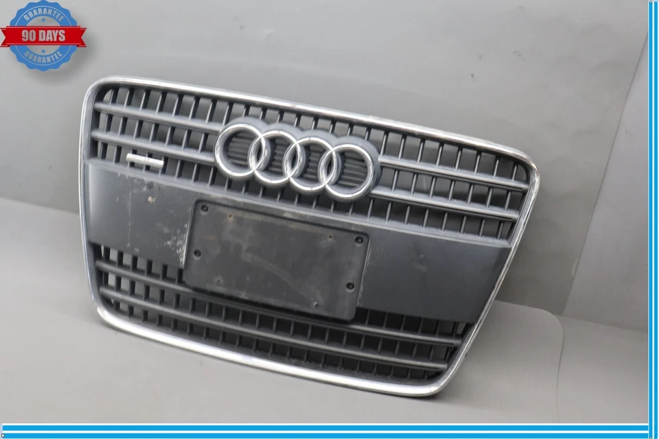 07-09 Audi Q7 4L parachoques delantero radiador rejilla gris 4L0853651 OEM Foto 2 de 4