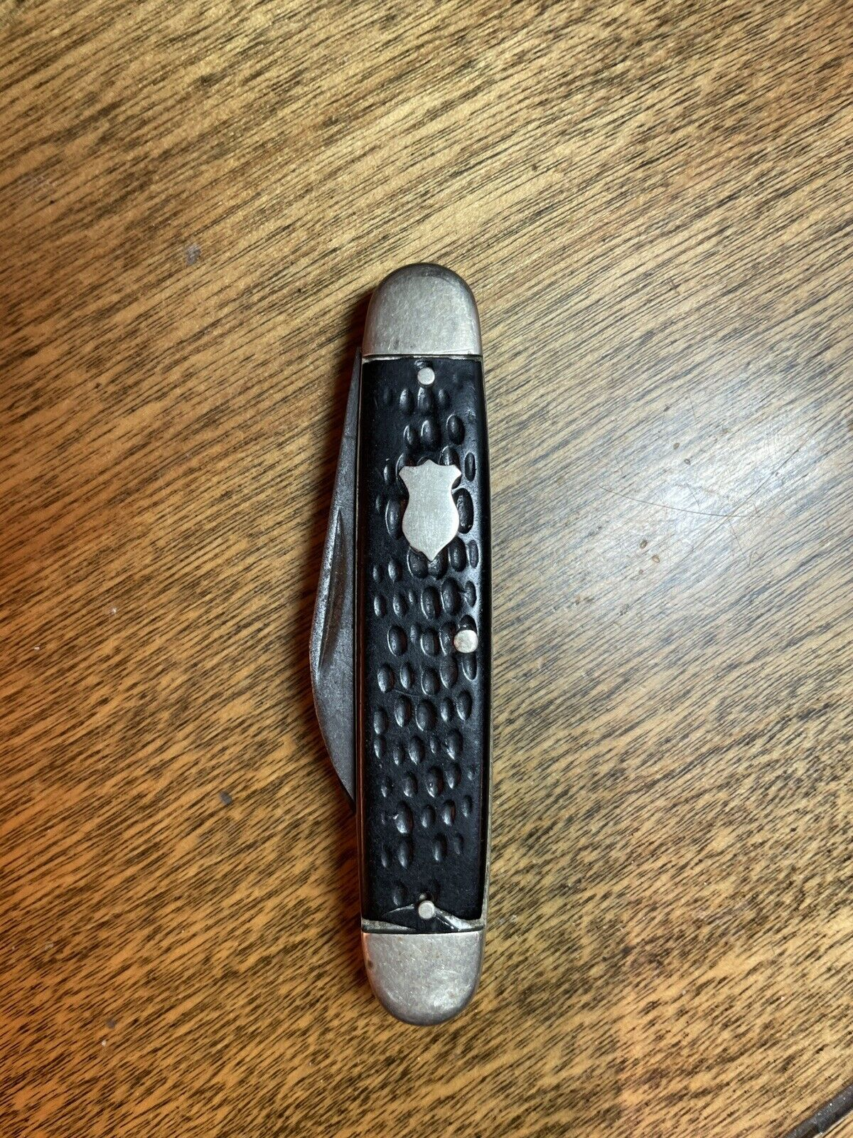 Vintage 1872-1950 Ward by Utica Cutlery Rogers Jigged bone 3 blade Knife