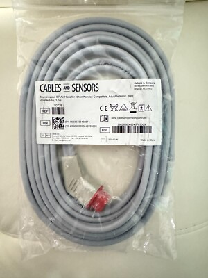 #ad #ad Cables and Sensors Nihon Kohden NIBP Compatible Air Hose Adult Ped 3.5m Gray $40.00