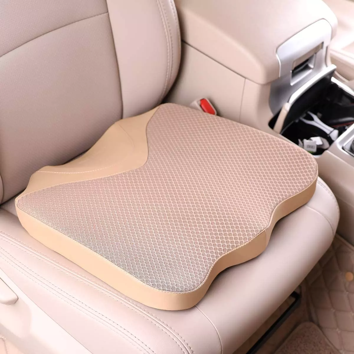 Car and Truck Seat Cushion - Memory Foam Wedge Chair Driving