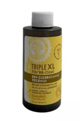 Tweak'd Triple XL Fibr HA-Cloud DRY-CLEANditioning VOLUmist HAIR SPRAY Unsealed