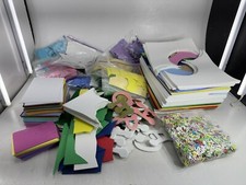 Huge Lot of Multicolor Foam Craft Cutouts Scrapbooking Letters Whole  Cut