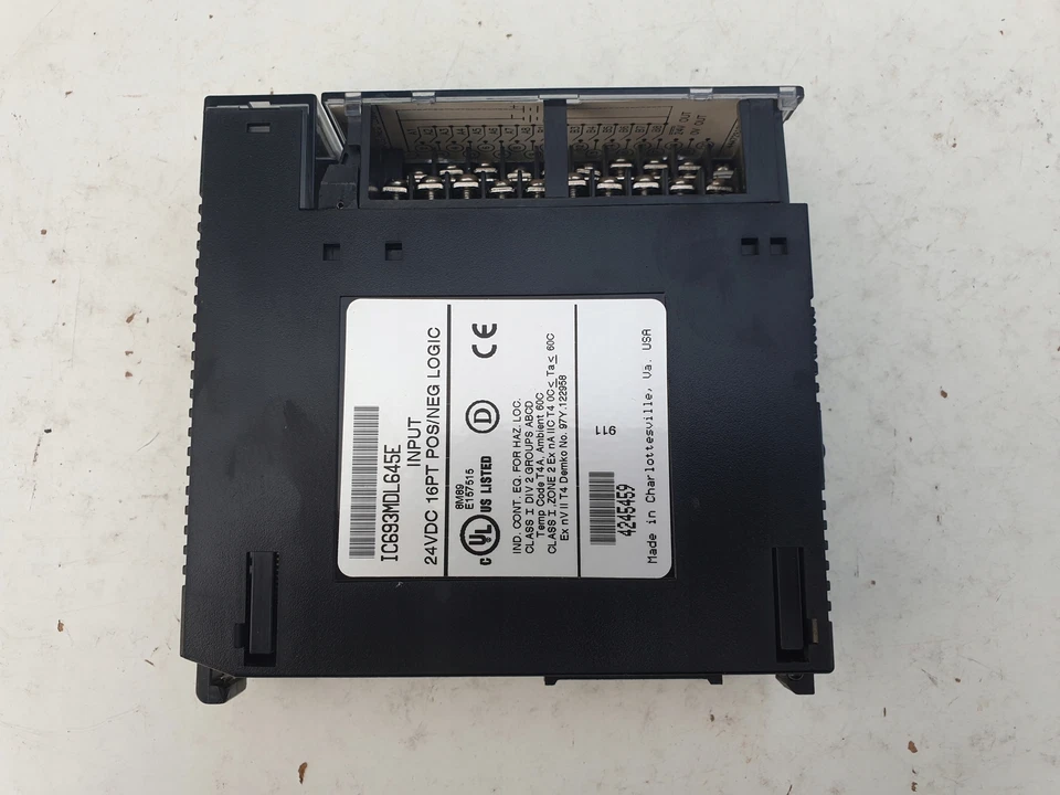 GE FANUC SERIES 90-30 16x INPUT 24VDC IC693MDL645E - Photo 4/4