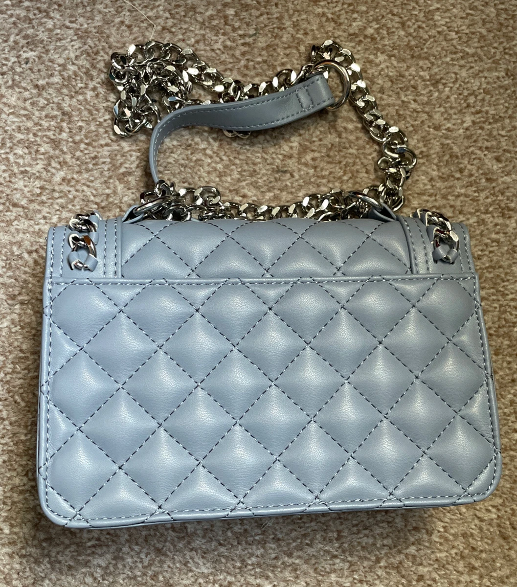 Carvela quilted shop chain bag