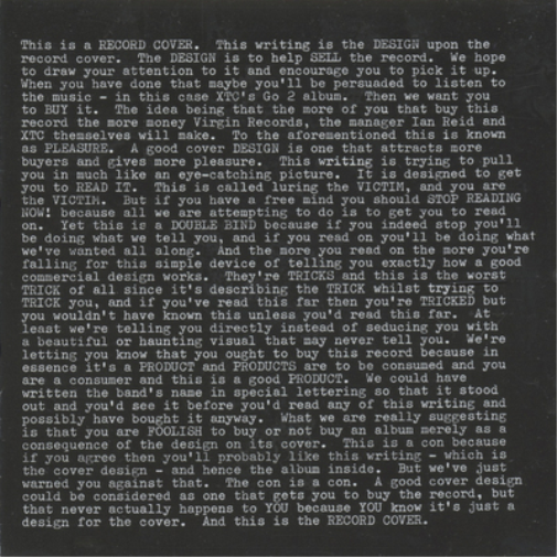 XTC Go 2 (CD) Album
