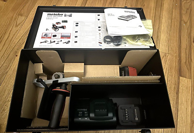 Metabo S 18 LTX 115 + ASC 30 (Includes Case, charger and 2 batteries)