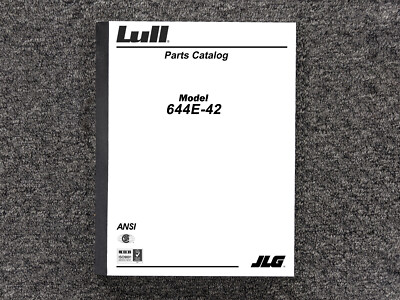 Lull Telehandler 644E-42 Parts Catalog Manual | eBay