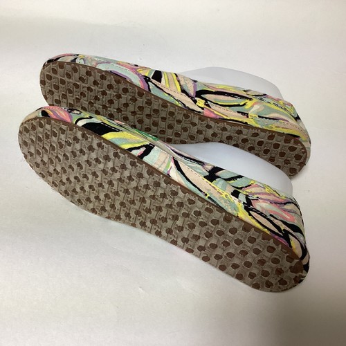 Sanuk Womens Loafers Shoes Size 7 Floral Summer Light Slip On Fabric - Picture 15 of 23
