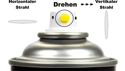 Spraydose für NISSAN K51 GREY Metallic Klarlack Autolack - Bild 3 von 7