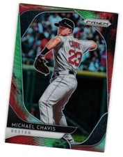 2020 Panini Prizm Baseball Cosmic Haze Prizm Michael Chavis 